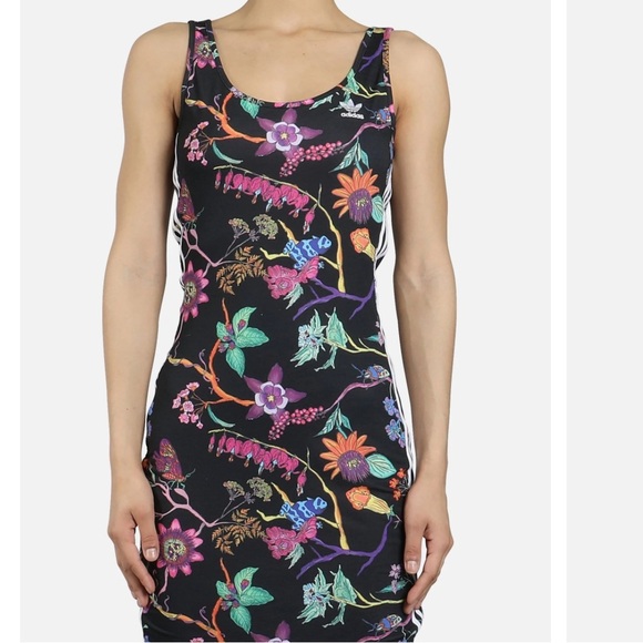 Adidas Poisonous Garden Dress Size- Sm - Picture 2 of 5